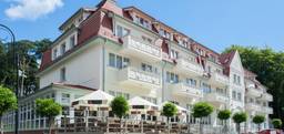 Gartenanlage des Hotels Cesarskie Ogrody - Kaisersgarten
