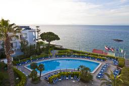 Lobby des Hotels Terme Alexander