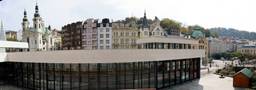 Panoramablick auf die Umgebung des Hotels